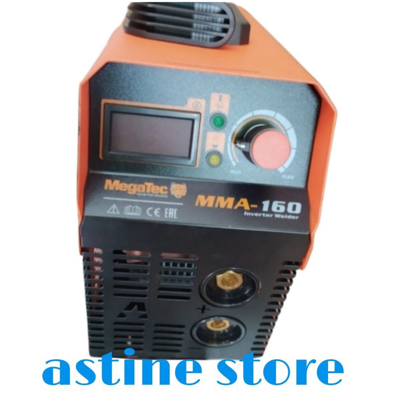 MESIN TRAVO LAS LISTRIK 160Ampere-Trafo Las inverter MEGATEC MMA-160A DIGITAL-Mesin Las