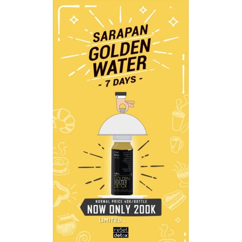 

Promo 6Days Golden water