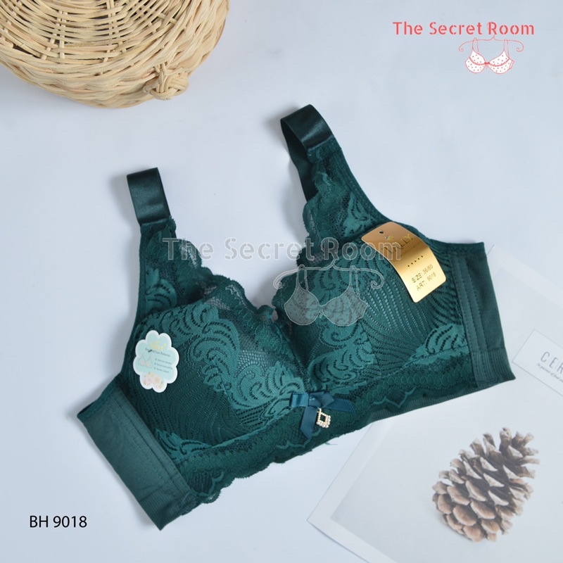 TALLY BRA BH PUSH UP RENDA 9018 I CUP B BESAR | BUSA TEBAL I TANPA KAWAT I SIZE 34-40