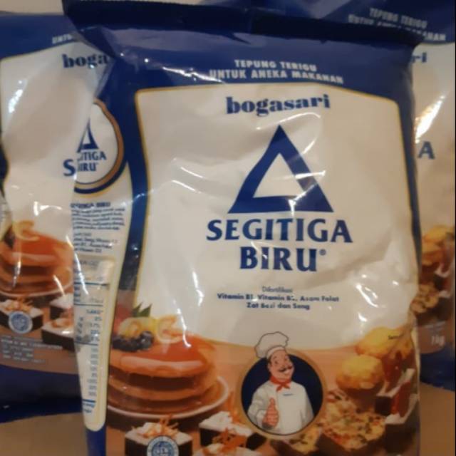 

Tepung Segitiga biru premium bogasari 1kg