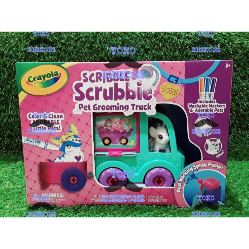 

CRAYOLA SCRIBBLE SCRUBBIE PETS GROOMING TRUCK