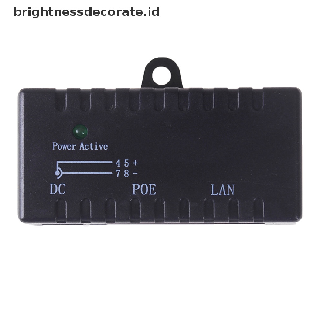 [birth] Passive POE injector for IP Camera VoIP Phone Netwrok AP device 12V - 48V [ID]