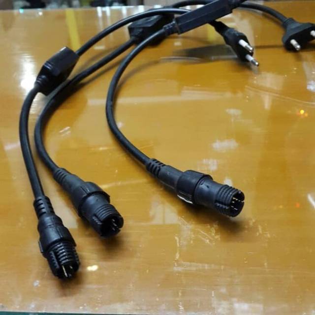 Soket lampu selang 3 line socket Lampu Led selang 3 jalur