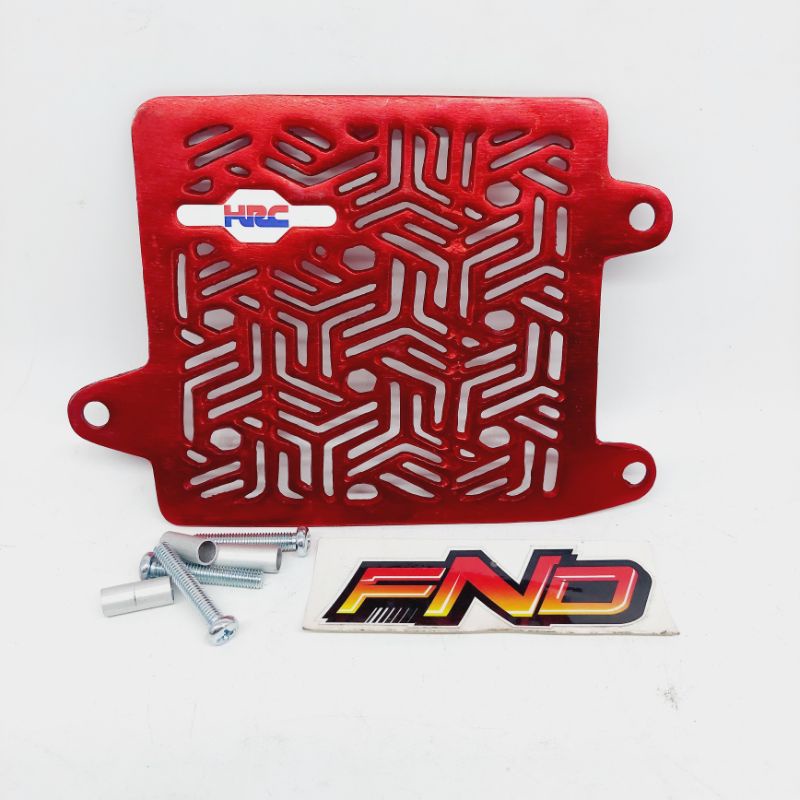 COVER RADIATOR HRC VARIO 125 150 PCX ADV CNC MOTIF ZIGZAG
