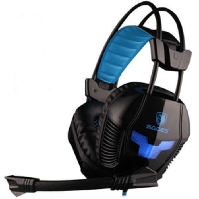 HEADSET GAMING SADES X-POWER PLUS SA-706s USB STEREO SOUND