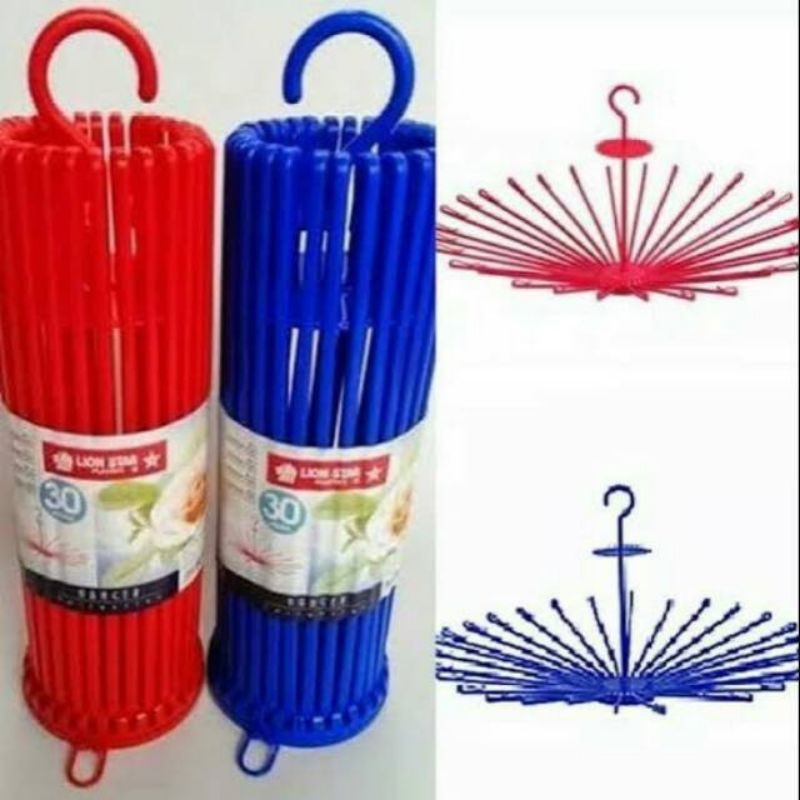 GANTUNGAN / JEMURAN BAJU BAYI LIONSTAR 30 stick
