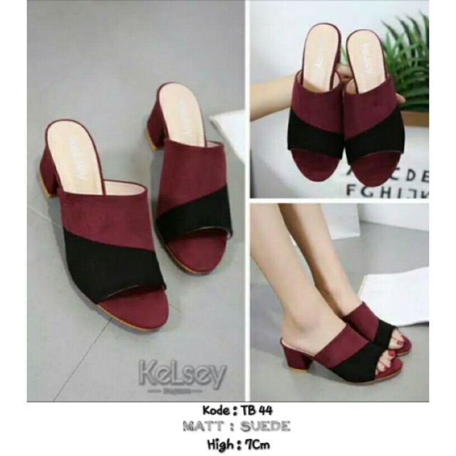 heels kelsey ELEGANT murah / heels kokop kelsey best seller / heels wanita kelsey
