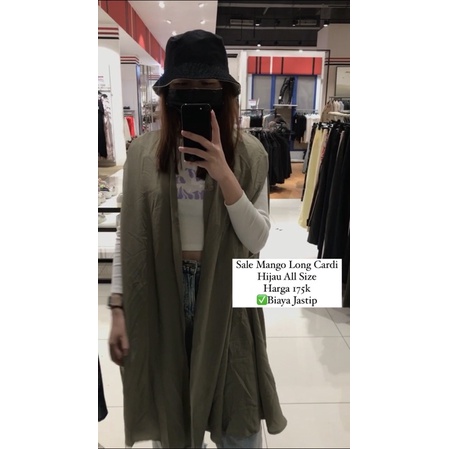 SALE MANGO KARDIGAN PANJANG WANITA
