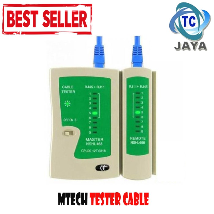 LAN TESTER UTP RJ45 M-TECH