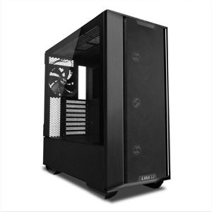 Casing LIAN LI LANCOOL III - BLACK - LEFT &amp; RIGHT TEMPERED GLASS