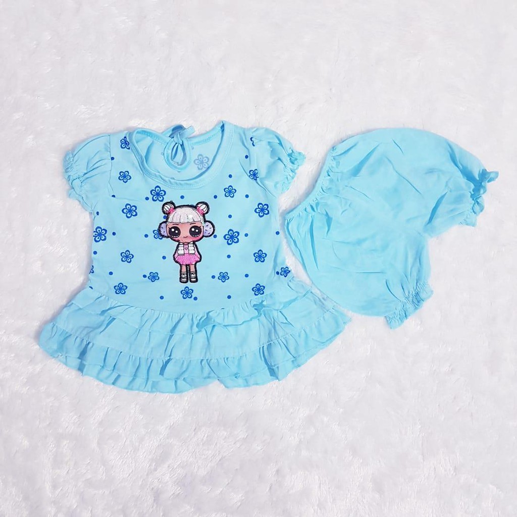 COD Bayar Ditempat Baju Baby Dress Lucu / Baju Anak / Setelan Anak / Baby Alicia