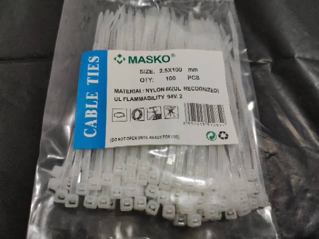 Kabel Tis 10cm Kabel Ties Cable Tis Cable Ties