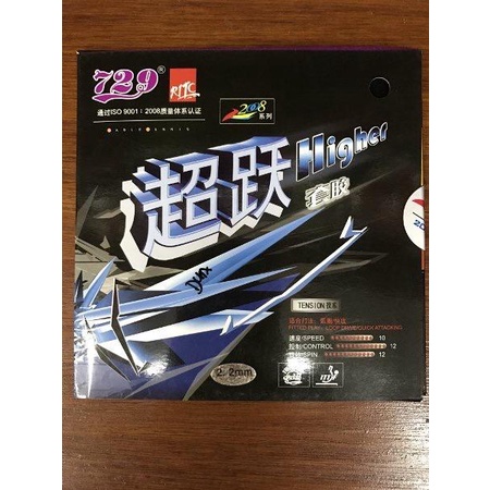 Karet Rubber tenis meja friendship ritc 729 higher