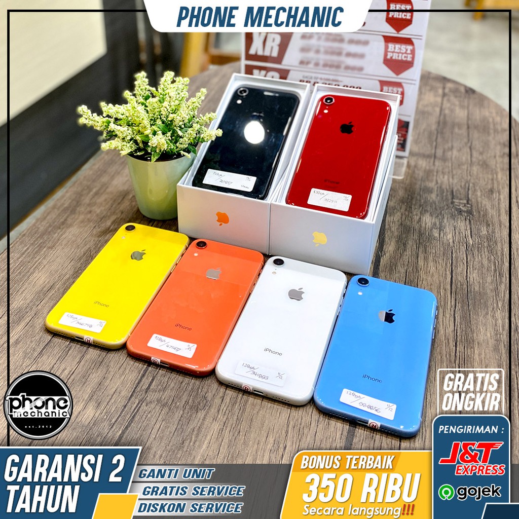 iPhone XR Second Original 64 GB, 128 GB, 256 GB Resmi No Rekondisi-2