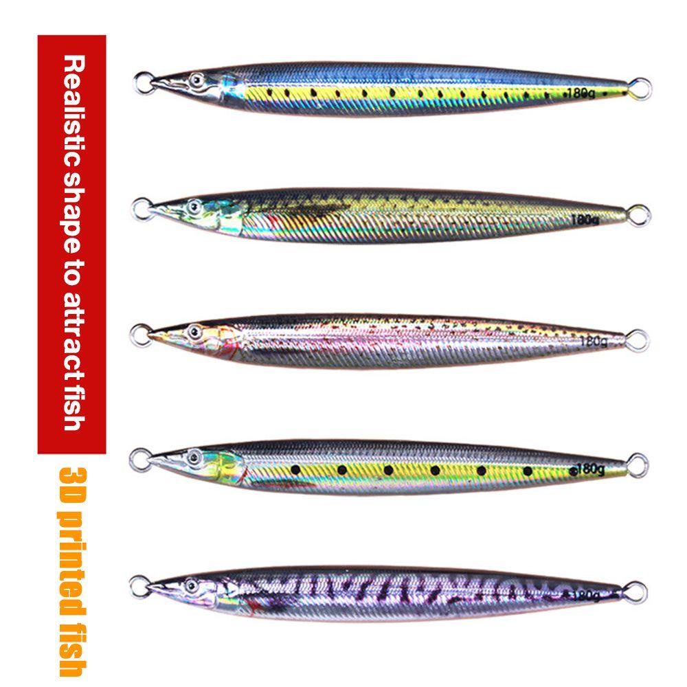 Preva Metal Fishing Lure Kait Ganda Panas Warna-Warni 80G Lead Casting