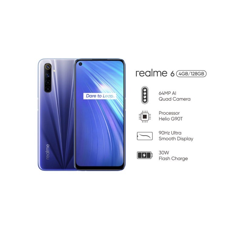 Realme 6 Ram 4/128GB Garansi Resmi