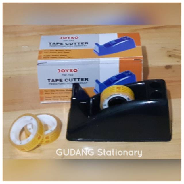 Tape Cutter Dispenser JOYKO TD-102 + Selotip