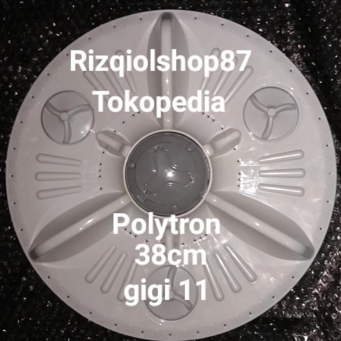 PULSATOR MESIN CUCI POLYTRON LEBAR 38 CM GIGI 11 ZEROMATIC PAW 9511