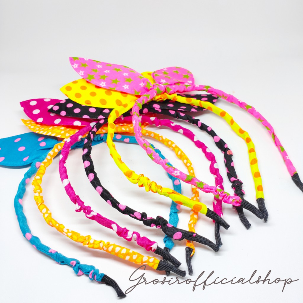 BANDO CHIBI IMPORT - HEADBAND BANDANA WANITA FASHION KOREA