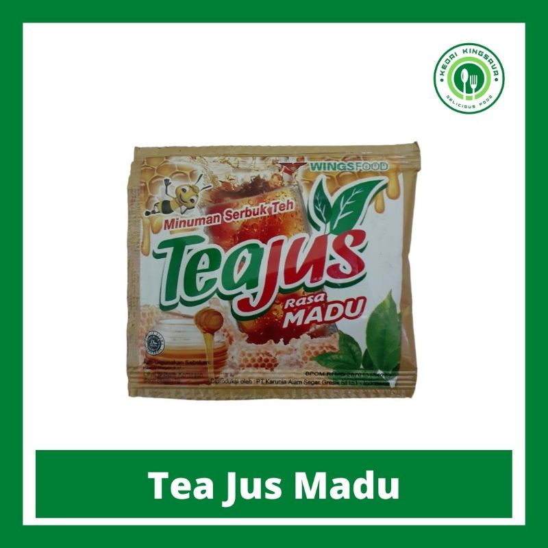 

Tea Jus Rasa Madu 7 gram isi 1 pcs