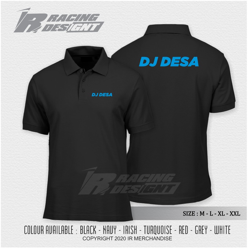 Poloshirt / Kaos Polo Music DJ DESA Terbaru Kualitas Distro