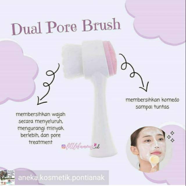 DUAL PORE BRUSH