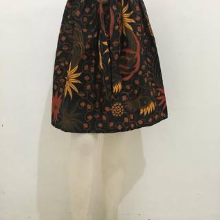  Rok  batik  pendek katun kekinian  selutut RBB01 Shopee 