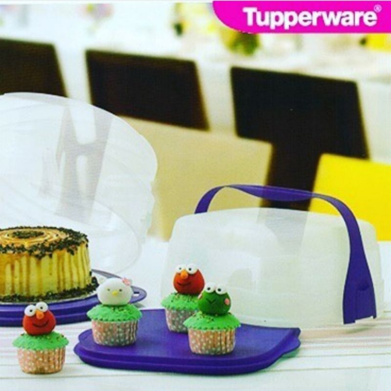 Cake Taker Tupperware Square