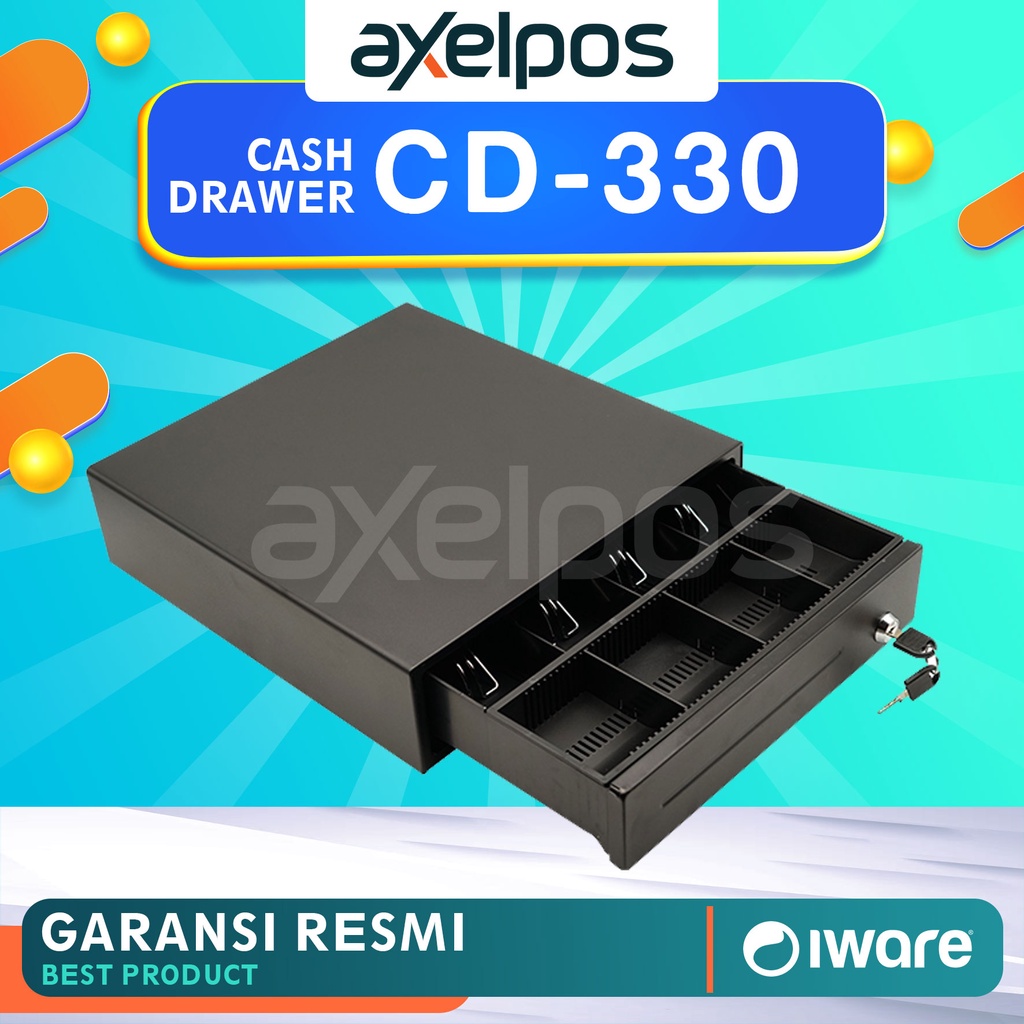 MINI CASH DRAWER LACI UANG KASIR CD-330