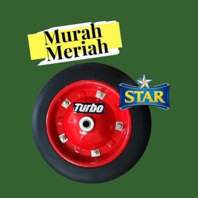 Roda ban mati gerobak dorong cor proyek bangunan pasir sorong atrco