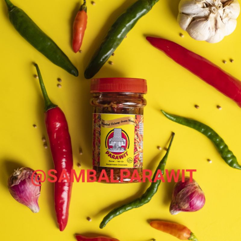 

Sambal Parawit Telang Asam Manis