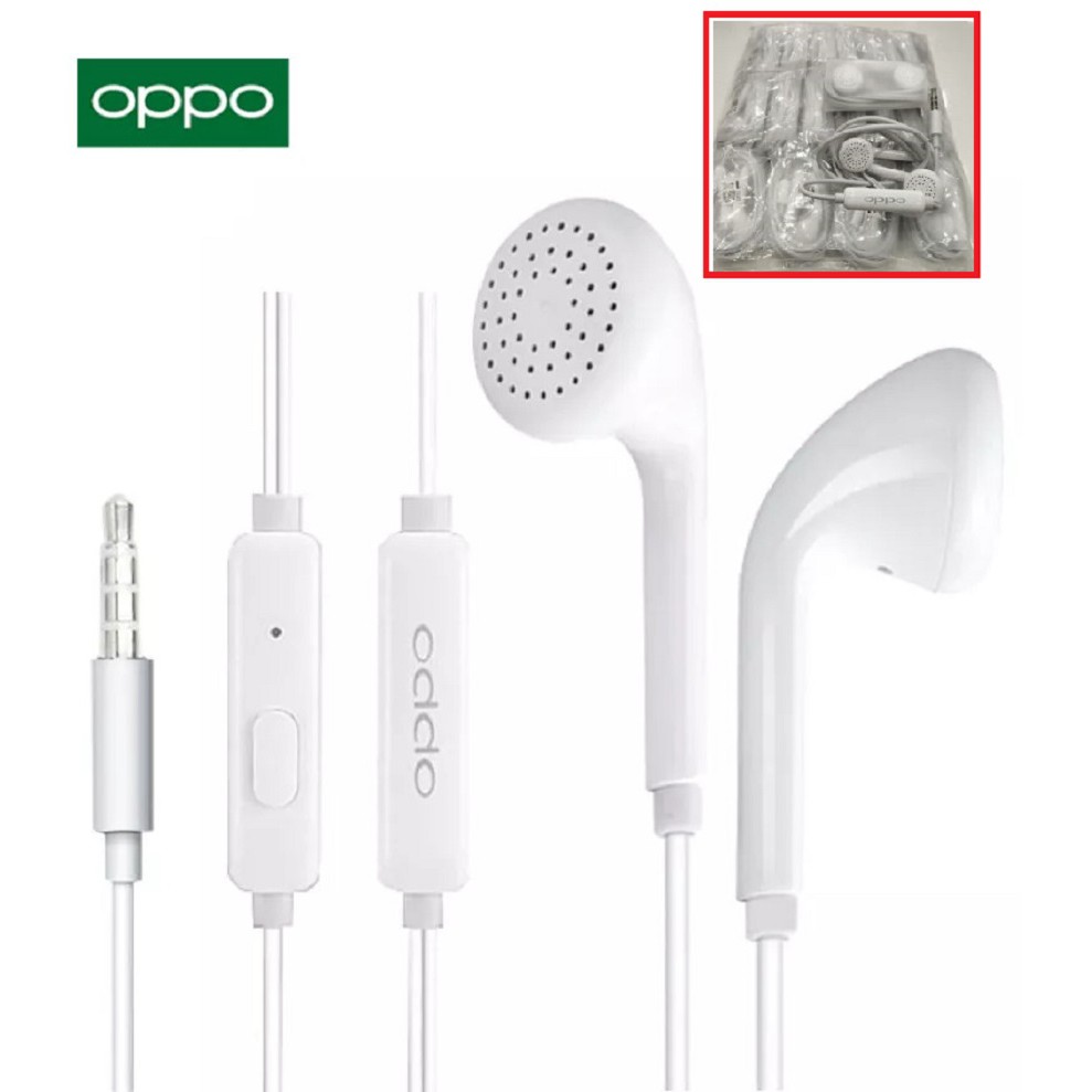 Handsfree OPPO Original - Earphone - Headset Audio All Type Headphone