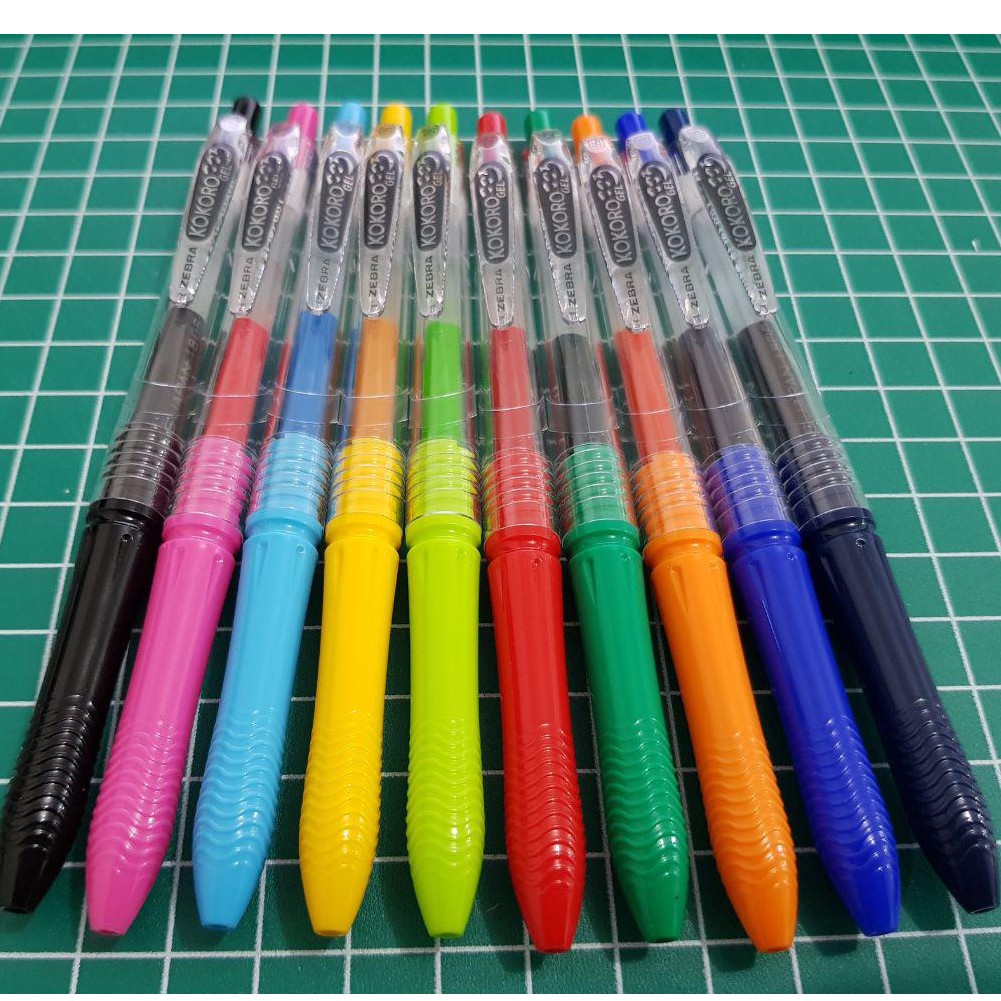 Jual Pulpen Gel Kokoro / Zebra Kokoro Color 0,5mm Indonesia|Shopee