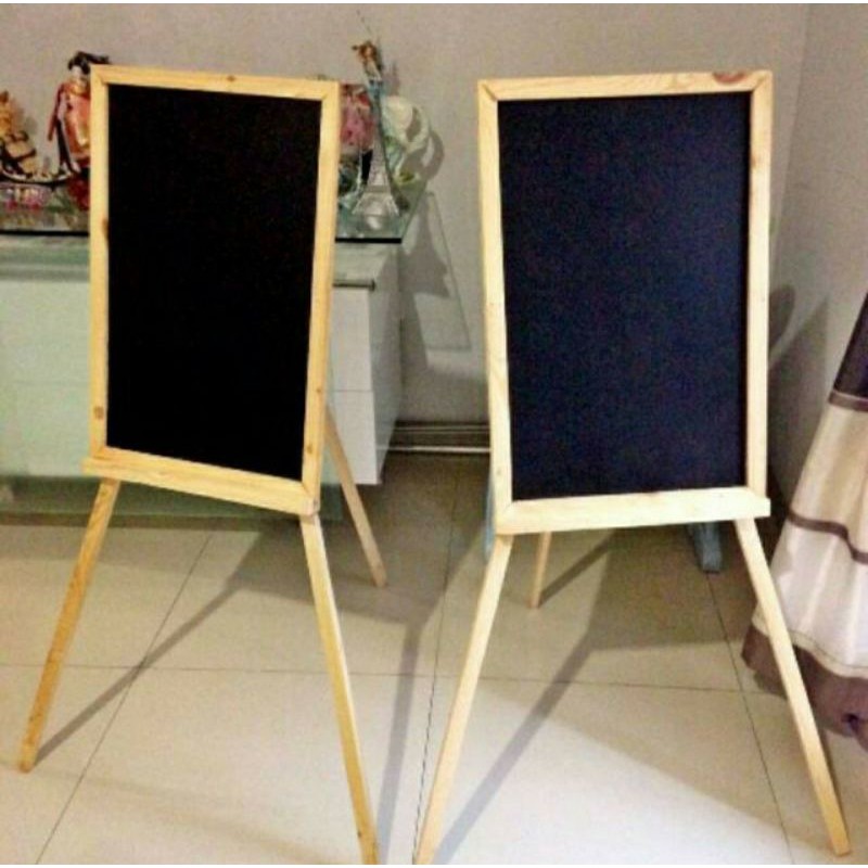 

papan tulis blackboard 60x40 + stand 50cm di jamin PALING MURAH DI SHOPEE!!!