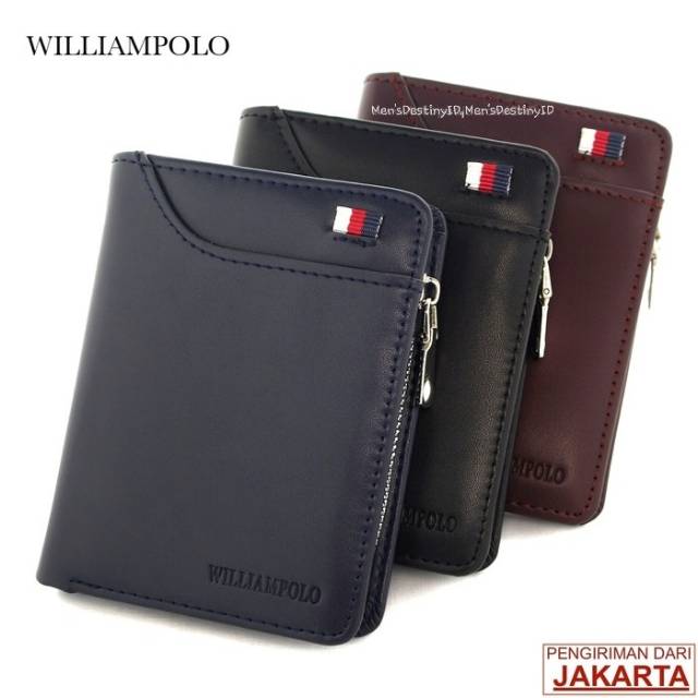 DOMPET WILLIAMPOLO POLO ORIGINAL BRANDED DOMPET PRIA 