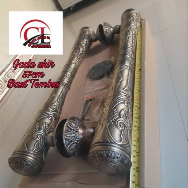 Handel kuningan gagang pintu rumah