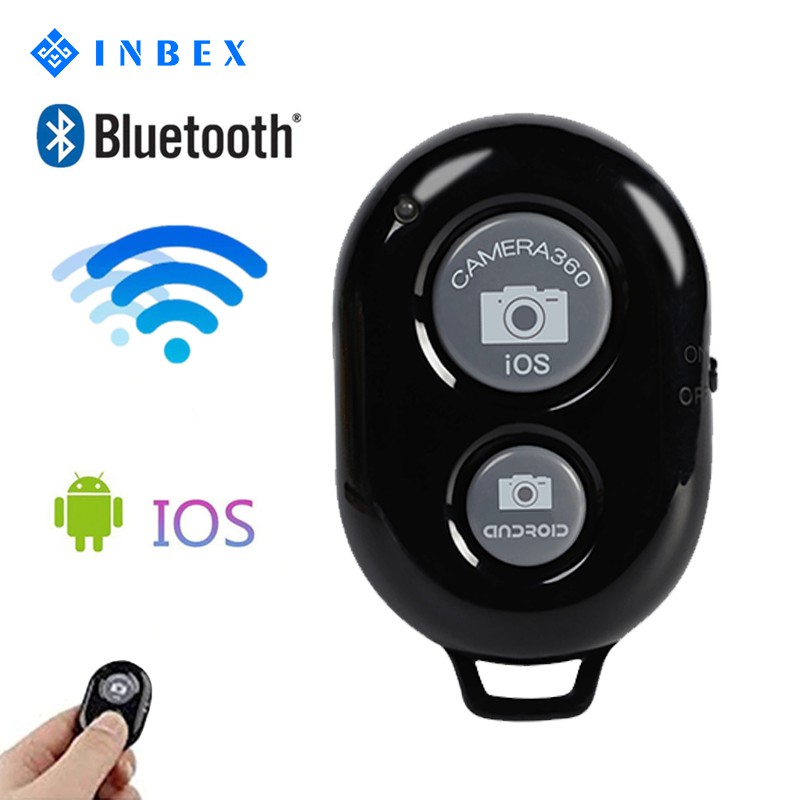 【READY】INBEX Control Selfie Shutter for Android IOS Smartphone/untuk digunakan untuk Tripod dan Self