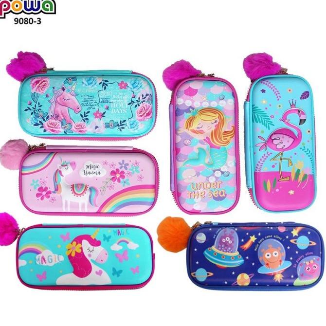 

TEMPAT PENSIL UNICORN MERMAID POWA 9080-3 SMIGGLE ALIKE - SKOOLA FVD643621