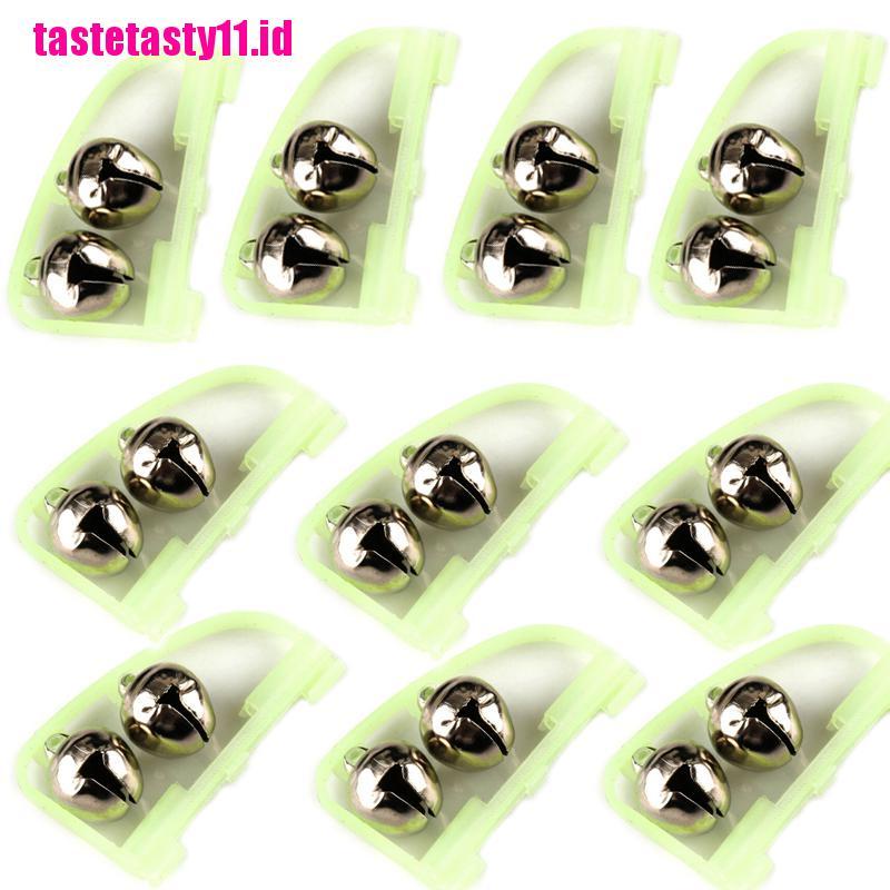 1 Pc Klip Umpan Pancing Twin Bell Bercahaya