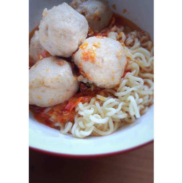 

Homemade Halal frozen food Bakso pentol+ sambal