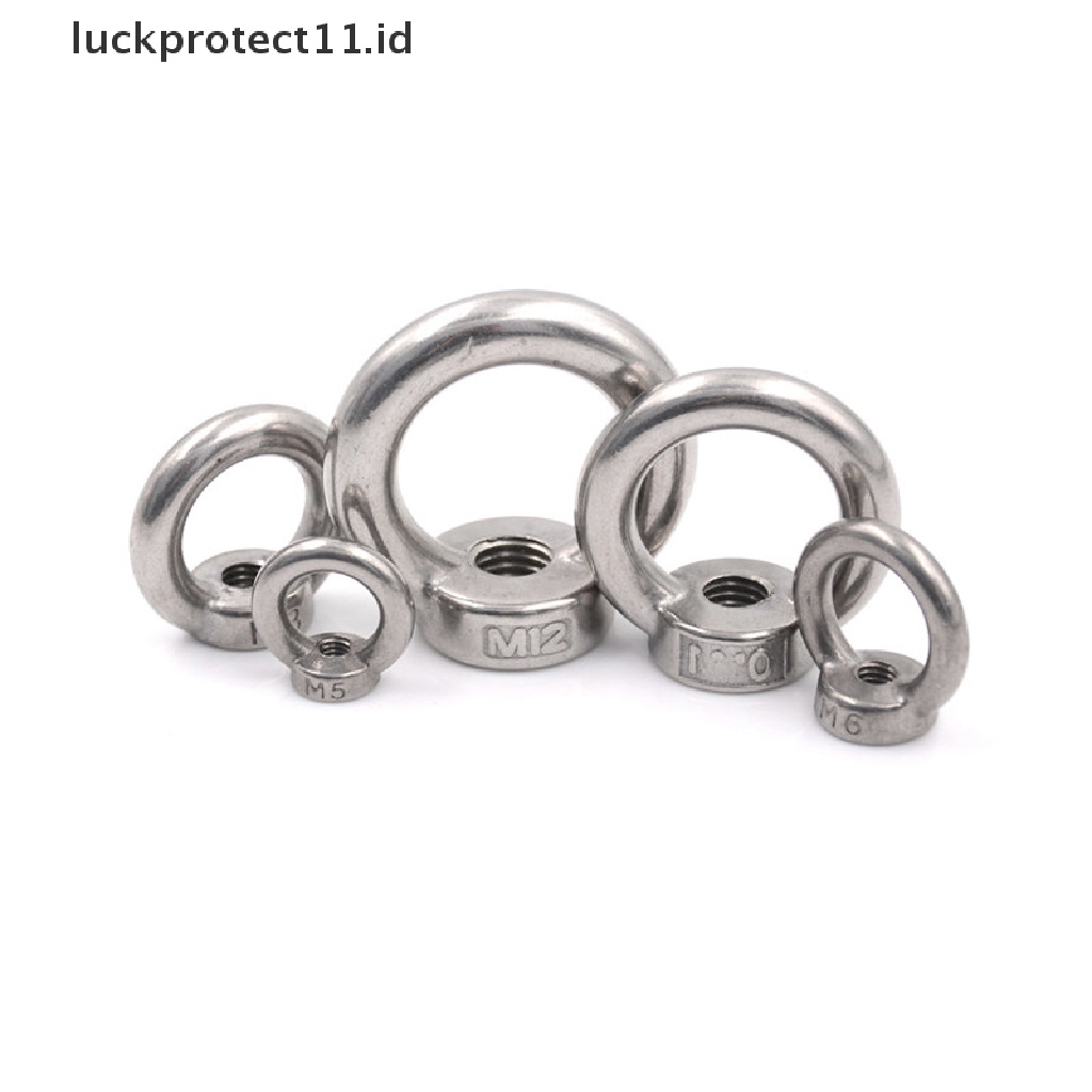 // Hg &amp; ID// Mur Bentuk Cincin Mur Mata Pengangkat Stainless Steel M5/M6/M8/M10/M12 304