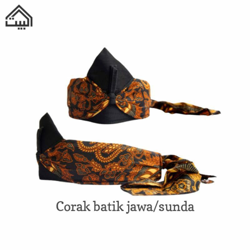 Topi tradisional/Iket sunda All size Model tali/Iket bali/Iket jawa