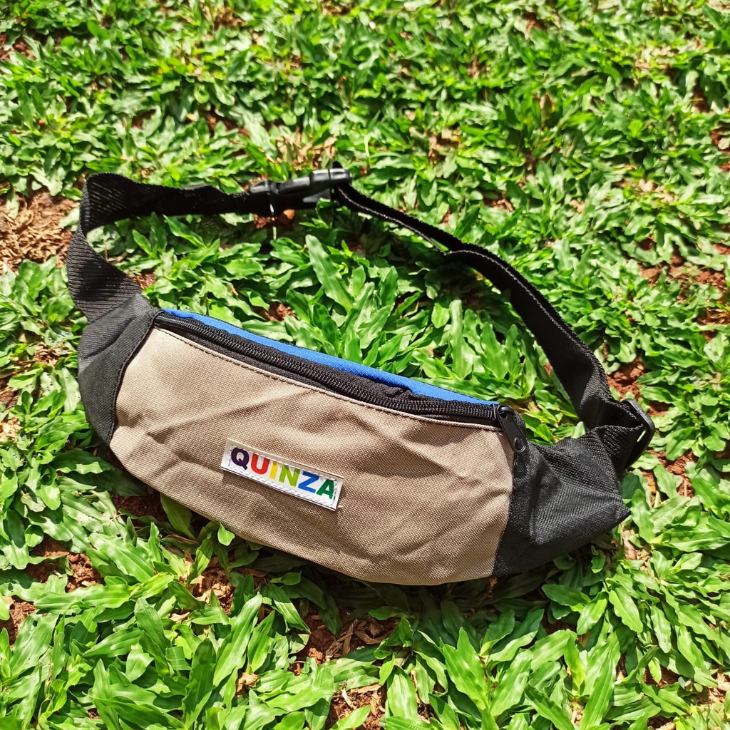 Waistbag Pria Nylon Kanvas Murah Tas Pinggang Pria Murah