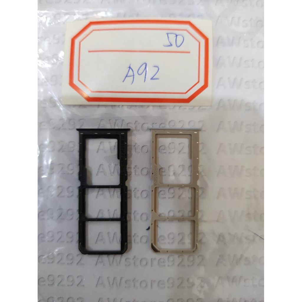 Slot Tempat Dudukan Kartu Simcard Sim card Lock Simtray Sim Tray Oppo A92 A52