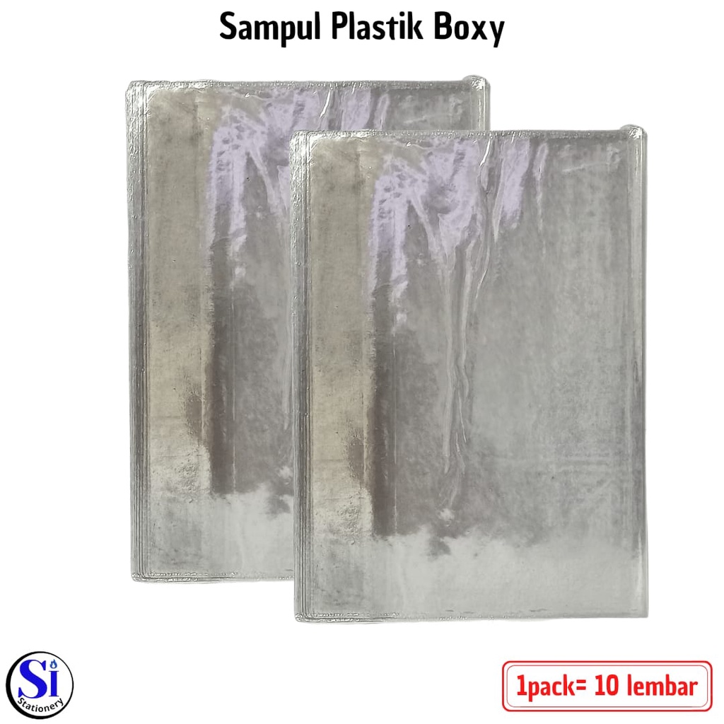 

Sampul Buku Plastik Mika Ukuran Boxy B5 Isi 10 Lembar