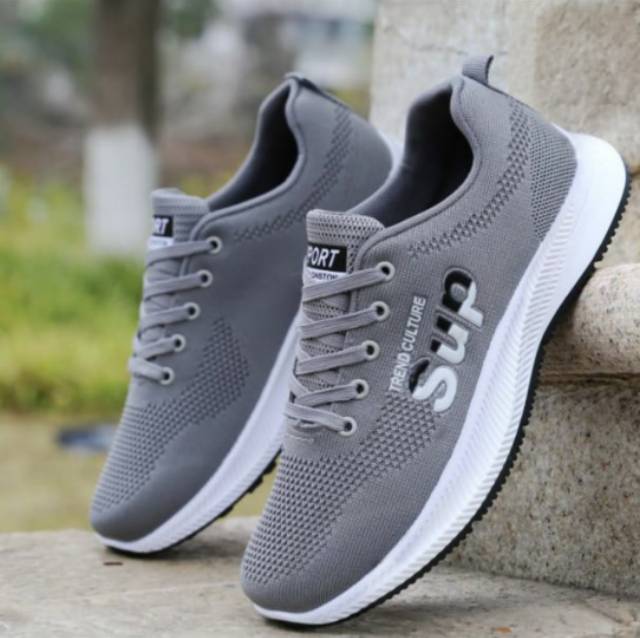 TmO - 8.8 Sale sepatu pria sneakers running fashion SUP motif sablon sporty/sepatu sneakers tali kekinian termurah bisa cod