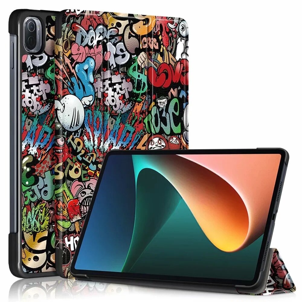 Case Xiaomi Pad 5/Xiaomi Pad 5 Pro 2021 Case Motif Leather Flip