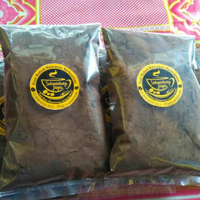 

Bubuk kopi Asli lampung barat