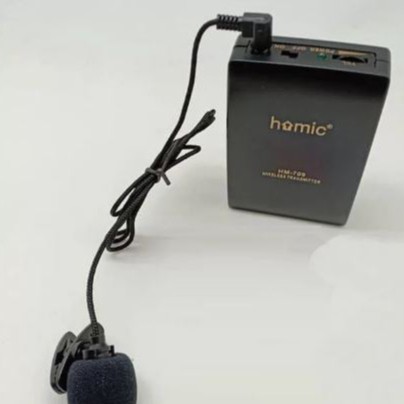 Microphone Wireless Clip On Intra HM709 Microphone Clip On Bando / Mic Jepit