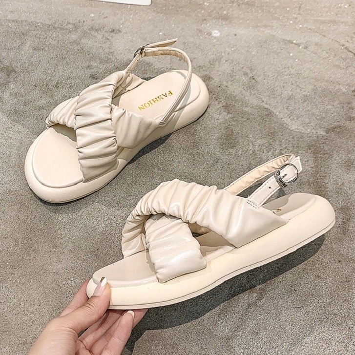 1075 Sandal Gunung Wanita KXS Tali Belakang Import